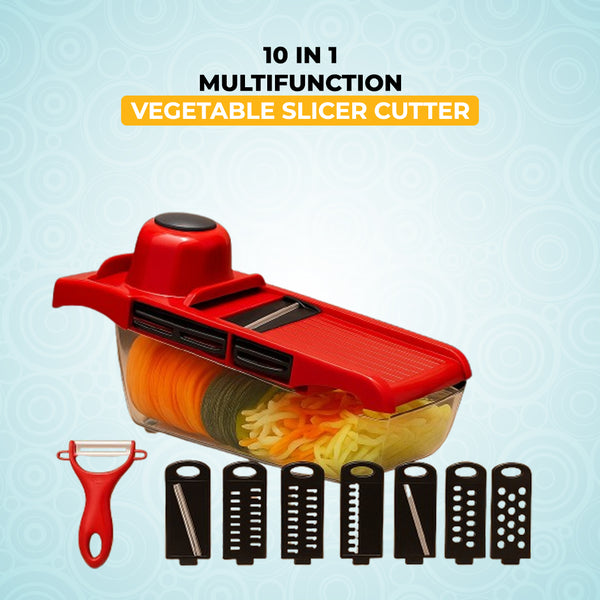 10 in 1 Multifunction Vegetable Slicer Cutter