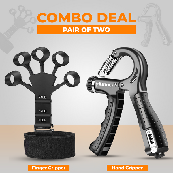 PowerFlex Combo – 3-Level Hand & Finger Trainer